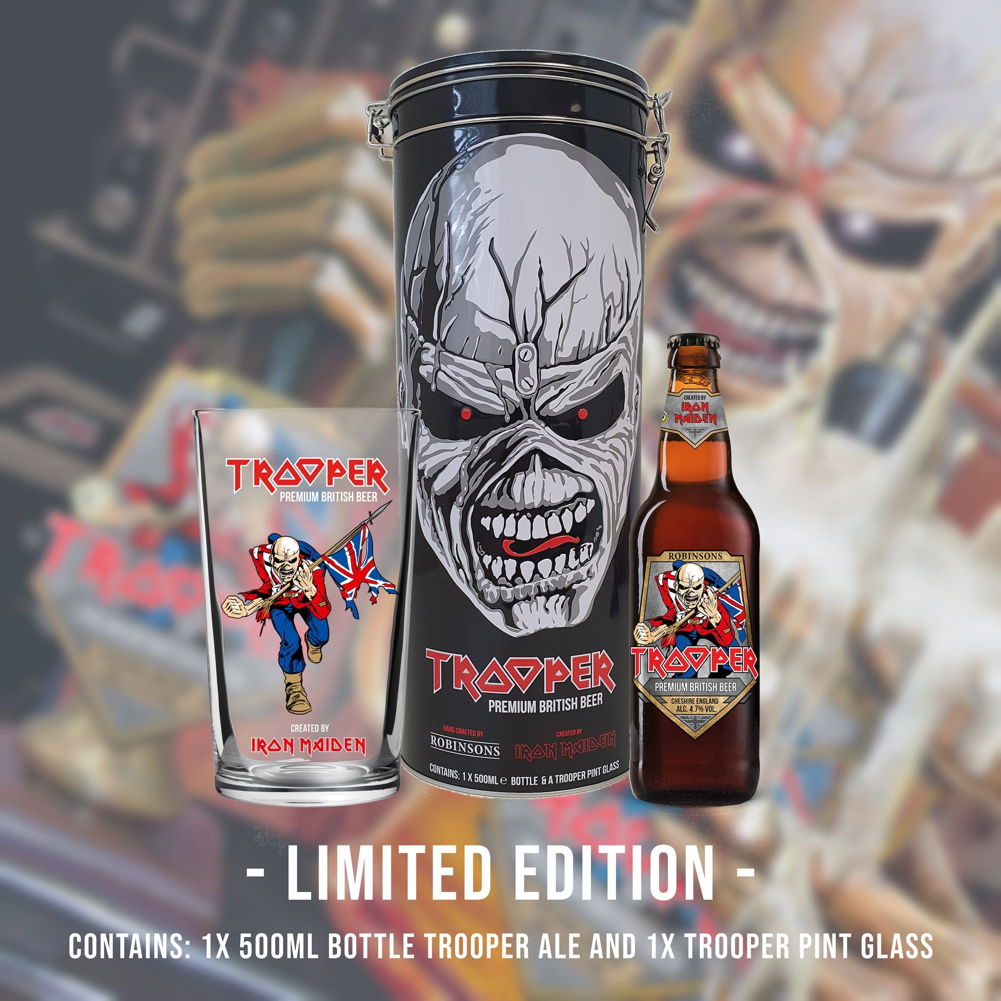 TROOPER GIFT TIN | Trooper Beer by Iron Maiden – Trooper Beer Canada ...